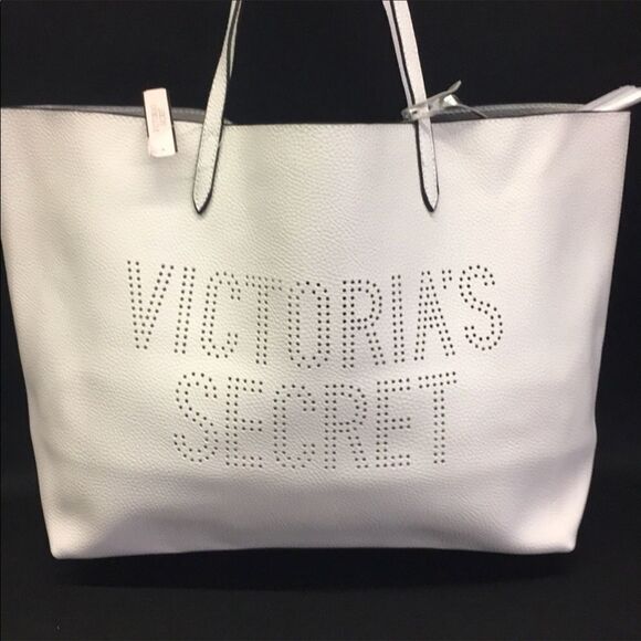 🔥 Victoria’s Secret tote bag faux leather New - Picture 3 of 5